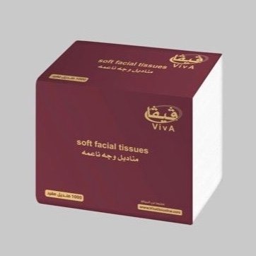 مناديل فيفا وجه ناعمه 1000 ورقه 